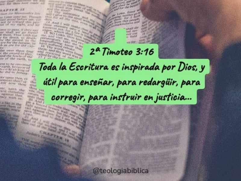2 Timoteo 3:16